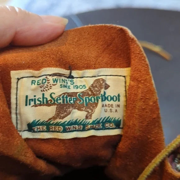 Vintage Red Wing Irish Setter Boots, SZ 11E - Picture 4 of 10